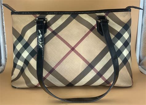 Burberry Medium Nova Check Regent Tote 